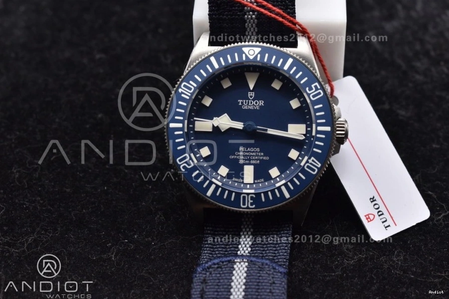 Blue Best Titanium Tudor 1:1 Factory FXD Pelagos Edition M+ Navy 0206